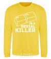 Sweatshirt Alt F4 - serial killer yellow фото