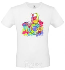 Men's T-Shirt Сamera White фото