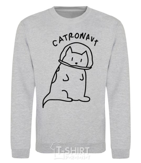 Sweatshirt Catronaut sport-grey фото