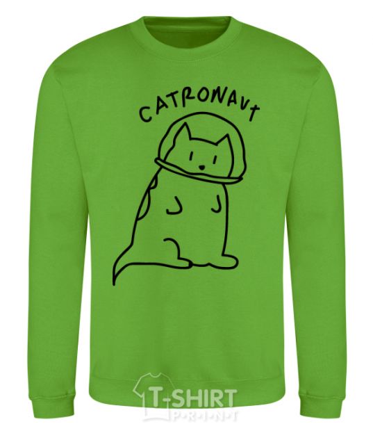 Sweatshirt Catronaut orchid-green фото