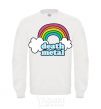 Sweatshirt Death metal White фото