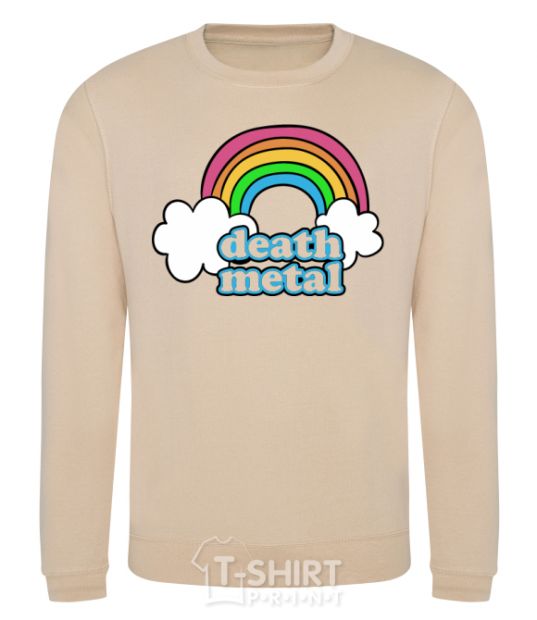 Sweatshirt Death metal sand фото