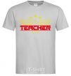 Мужская футболка Wonder teacher Серый фото