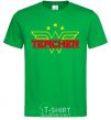 Мужская футболка Wonder teacher Зеленый фото