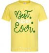 Men's T-Shirt Best teacher ever cornsilk фото