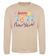 Sweatshirt Happy 2019 new year pig sand фото