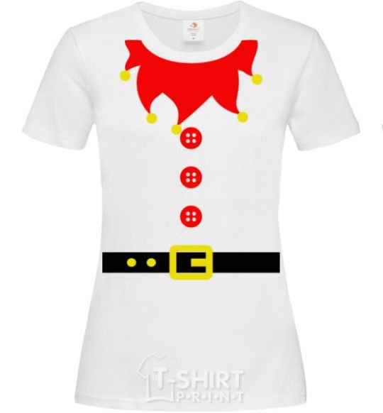 Women's T-shirt Костюм "Эльф" White фото