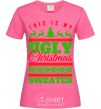Women's T-shirt Ugly Christmas sweater heliconia фото