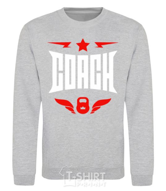 Sweatshirt Coach sport-grey фото