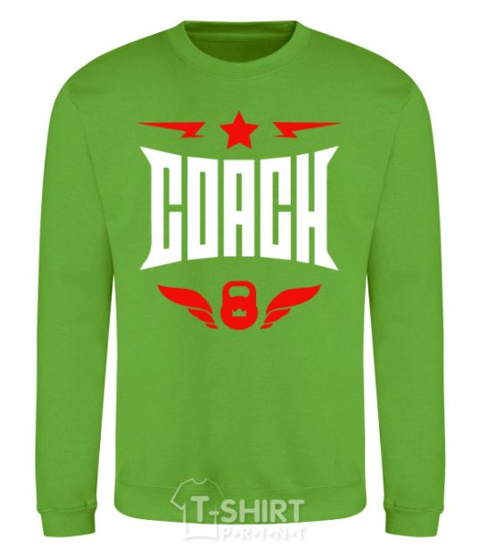 Sweatshirt Coach orchid-green фото