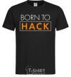 Men's T-Shirt Born to hack black фото