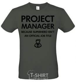 Men's T-Shirt Project manager millennial-khaki фото