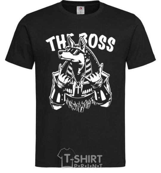 Men's T-Shirt The boss Egypt style black фото