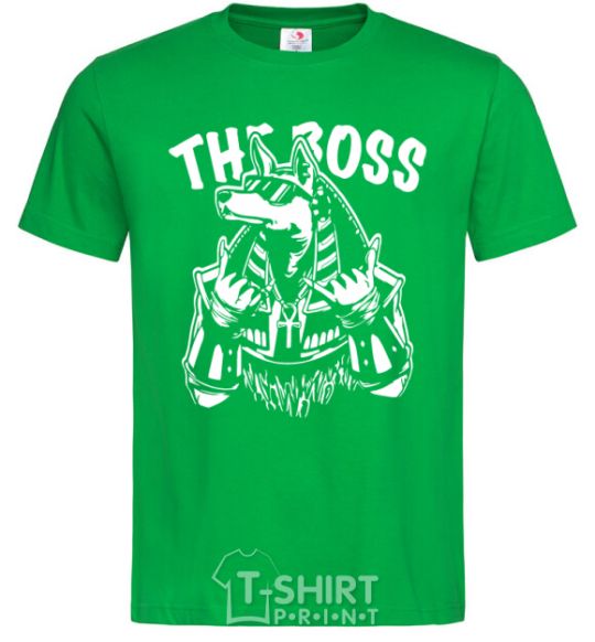 Men's T-Shirt The boss Egypt style kelly-green фото