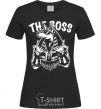 Women's T-shirt The boss Egypt style black фото