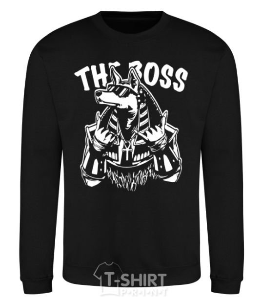 Sweatshirt The boss Egypt style black фото