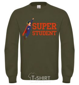 Sweatshirt Super student sand фото