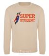 Sweatshirt Super student sand фото