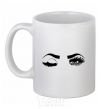 Ceramic mug Wink White фото