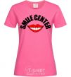 Women's T-shirt Smile center heliconia фото