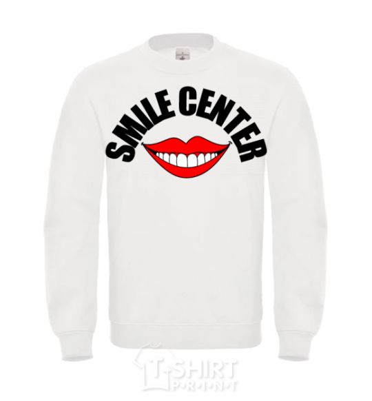 Sweatshirt Smile center White фото