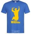 Men's T-Shirt Thanks Wikipedia royal-blue фото