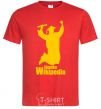 Men's T-Shirt Thanks Wikipedia red фото