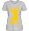 Women's T-shirt Thanks Wikipedia grey фото