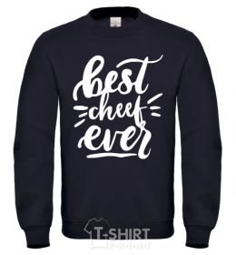 Sweatshirt Best cheef ever black фото