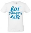 Men's T-Shirt Best singer ever White фото