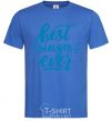 Men's T-Shirt Best singer ever royal-blue фото