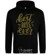 Men`s hoodie Best boss ever black фото