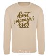 Sweatshirt Best manager ever sand фото