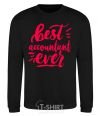 Sweatshirt Best accountent ever black фото