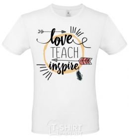 Men's T-Shirt Teacher super hero cornsilk фото