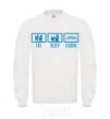 Sweatshirt Eat sleep league White фото