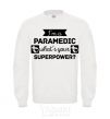 Sweatshirt I'm a paramedic what's your superpower White фото