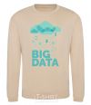 Sweatshirt Big data rain sand фото
