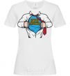 Women's T-shirt Super programmer White фото