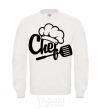 Sweatshirt Chef hat White фото