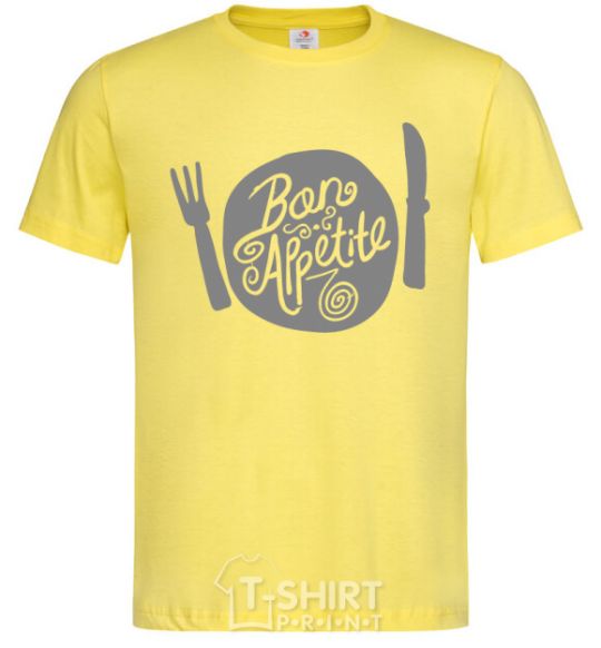 Men's T-Shirt Bon appetite cornsilk фото