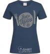 Women's T-shirt Bon appetite navy-blue фото