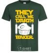 Men's T-Shirt They call me Darth Baker bottle-green фото