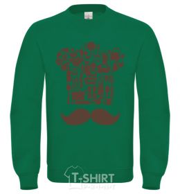 Sweatshirt All about the chefs orchid-green фото