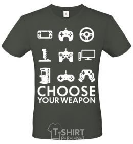 Men's T-Shirt Choose your weapon millennial-khaki фото