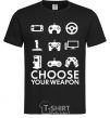 Men's T-Shirt Choose your weapon black фото