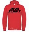 Men`s hoodie May the object be with you bright-red фото