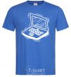 Men's T-Shirt Laptop royal-blue фото