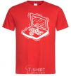 Men's T-Shirt Laptop red фото