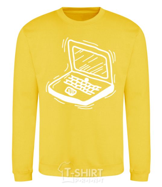 Sweatshirt Laptop yellow фото